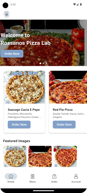 Rossanos Pizza Lab Screenshot 0