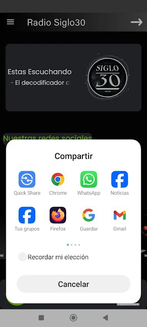 Radio Siglo30 Screenshot 3