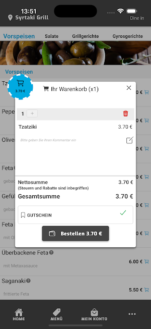 Syrtaki Grill Online Screenshot 3