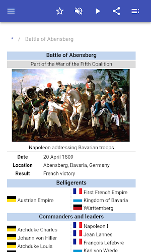 Battles of napoleonic wars Screenshot 1