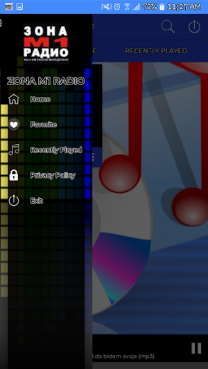 M1 Radio Zona M1 Radio Macedonia Radio App En Vivo Screenshot 3