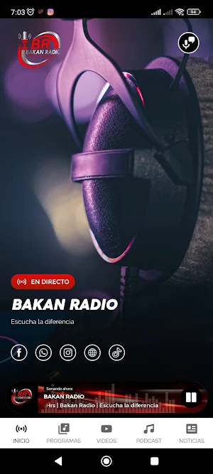 Bakan Radio Screenshot 1