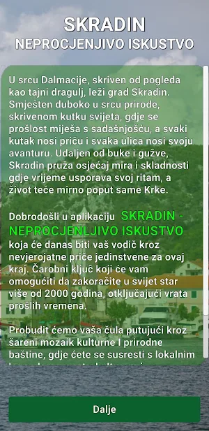 Skradin Neprocjenjivo iskustvo Screenshot 1