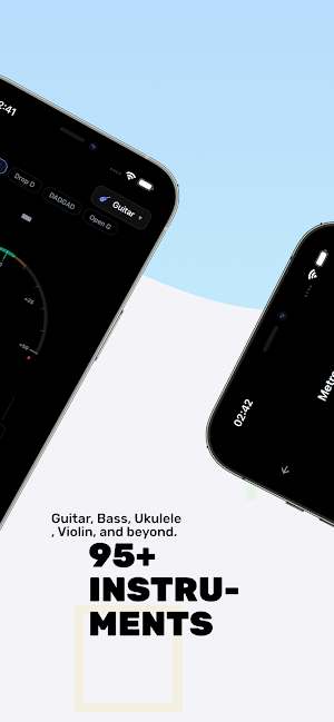 WaveTuner: Guitar Tuner & Bass Screenshot 1