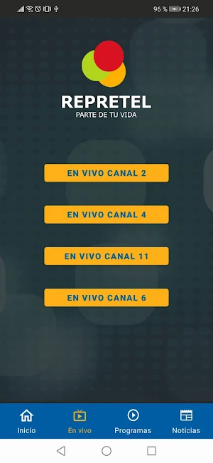 Repretel Screenshot 2