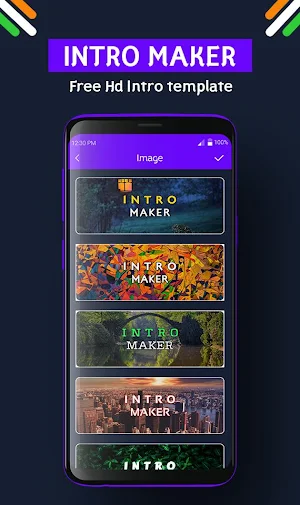 Free Intro Maker - Intro Movie Maker For Videos Screenshot 0