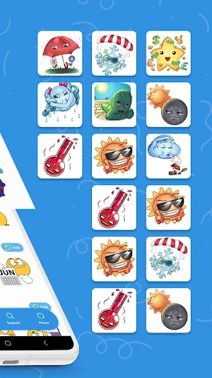 Weather Emoji Stickers Screenshot 2