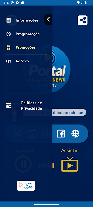 Portal Paraiba News Rádio e TV Screenshot 1