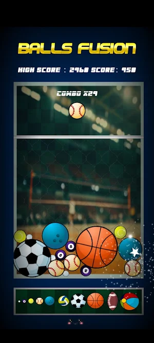 Balls Fusion: Sport Ball Merge Screenshot 1