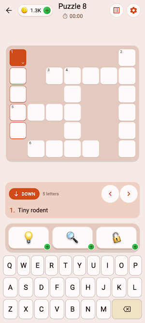 CozyCross: Crossword Screenshot 0