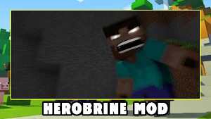 Herobrine Mod for Minecraft PE Screenshot 0