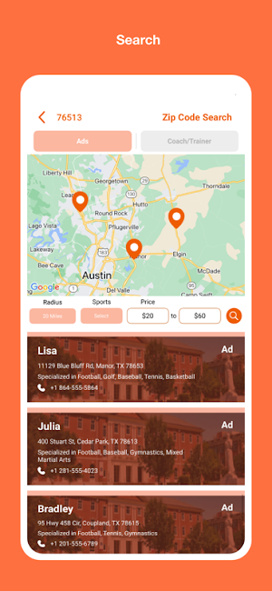 MyAthlete360 Screenshot 3