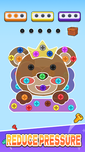 Unscrew Puzzle – Nuts & Pins Screenshot 0