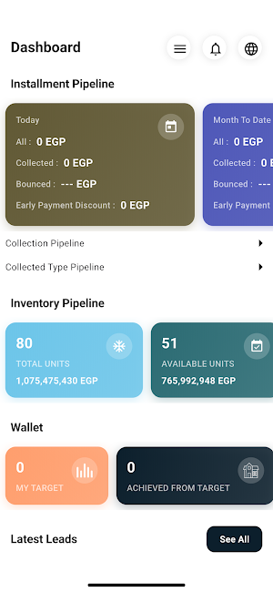 AlJazi CRM Screenshot 2