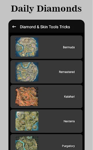 Diamond & Skin Tools Tricks Screenshot 3