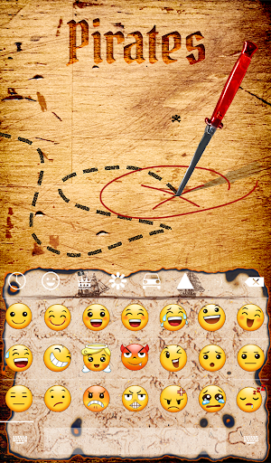 Pirates Animated Keyboard Screenshot 3