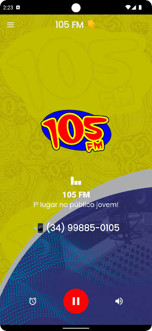 105 FM Frutal Screenshot 1