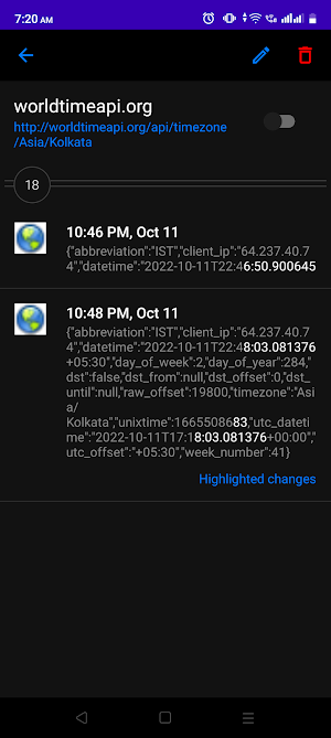 Distill Web Monitor Screenshot 1