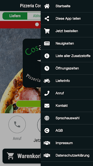 Pizzeria Cosa Nostra Mülheim Screenshot 2
