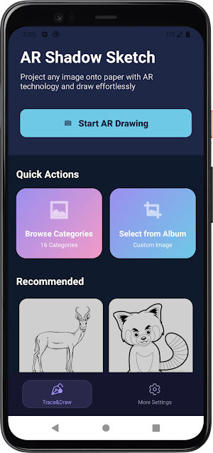 AR Shadow Sketch Screenshot 0