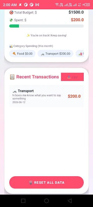 Expense Finance Tracker Pro Screenshot 2