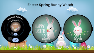 Easter Spring Bunny Watch Screenshot 2