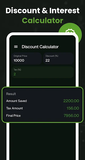 Calculator - Simple and Fast Screenshot 2