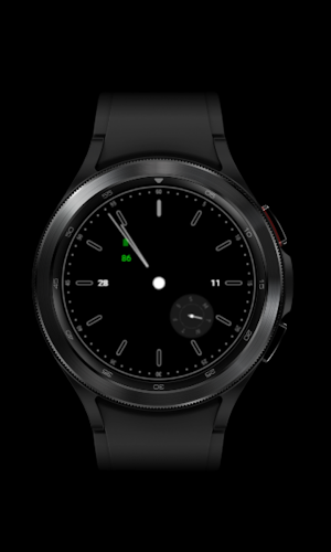 Blackand Copper Watch Face Z81 Screenshot 2