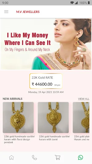 M.V Jewellers - Handmade & Casting Gold Jewelry Screenshot 1