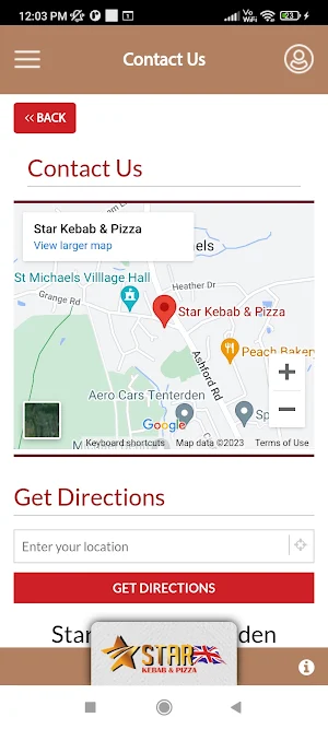 Star Kebab Tenterden Screenshot 1