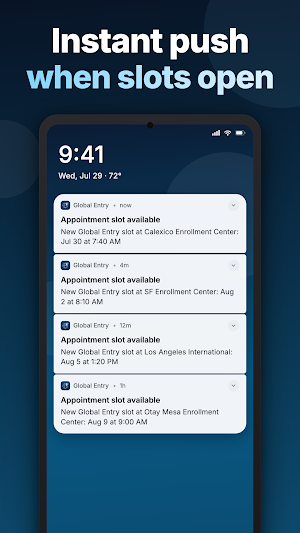 Global Entry Appointments Screenshot 1