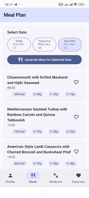 MyWeight++ Screenshot 1