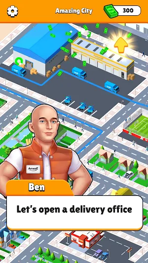 Delivery Tycoon - Idle Game Screenshot 0
