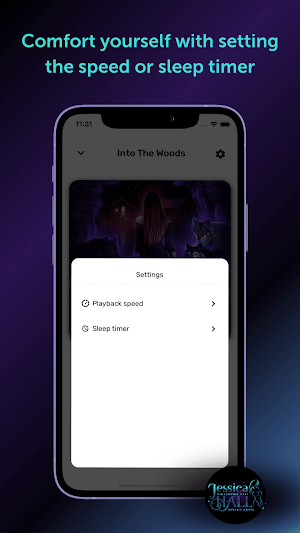 Jessica Hall App Screenshot 2