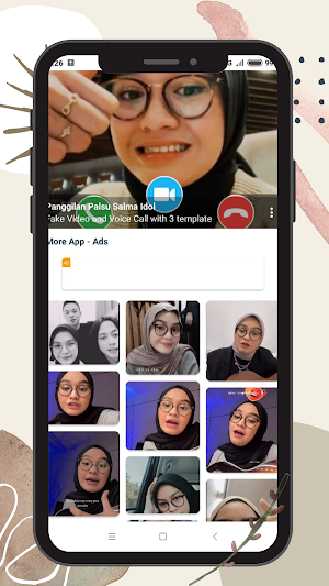 Panggilan Palsu Salma Idol Screenshot 1