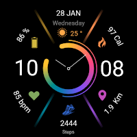 Watch Face Color Digital TMZ