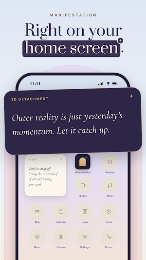 Daily Manifestation Messages Screenshot 2