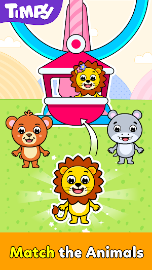 Timpy Kids Phone: Animal Games Screenshot 3