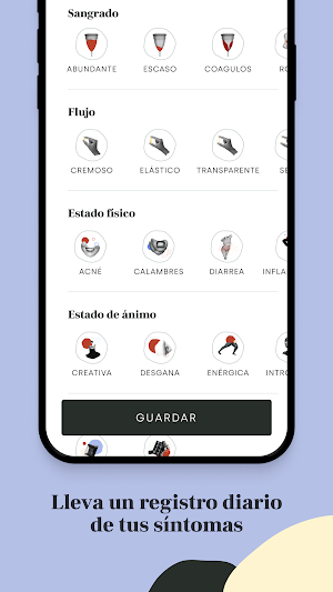 Cicla · Calendario menstrual Screenshot 3