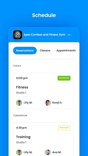 Apex Combat and Fitness Gym Screenshot 2