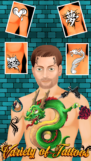 Draw Ink Tattoo Shop Games Screenshot 3