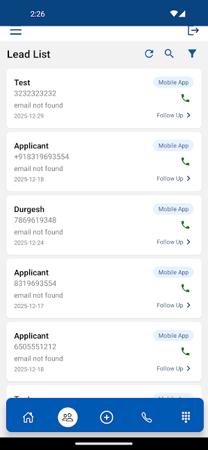AISECT OAP Screenshot 1