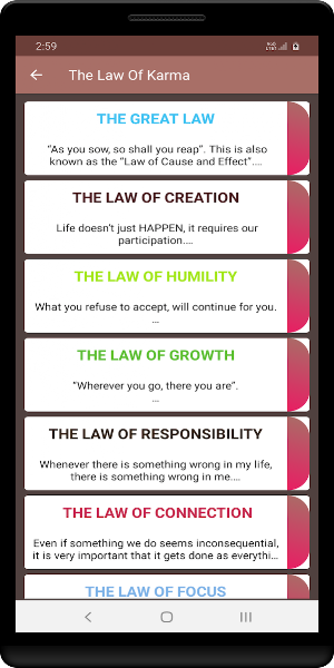 The Law Of Karma Screenshot 1