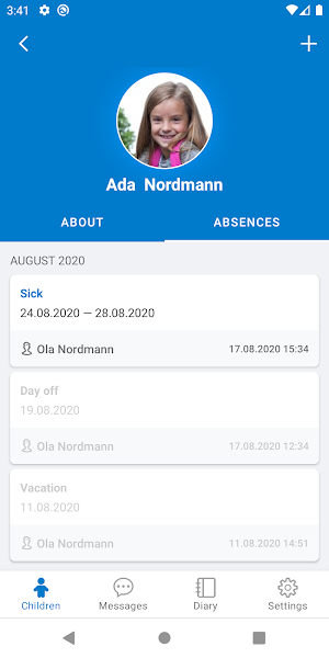 Min Barnehage Ansatt Screenshot 2