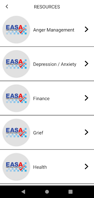 Employee Assistance Services Screenshot 3