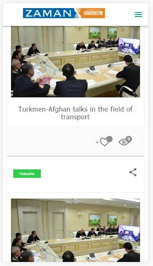 Zaman Türkmenistan Screenshot 1