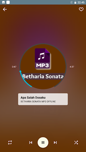 Betharia Sonata Mp3 Offline Screenshot 3