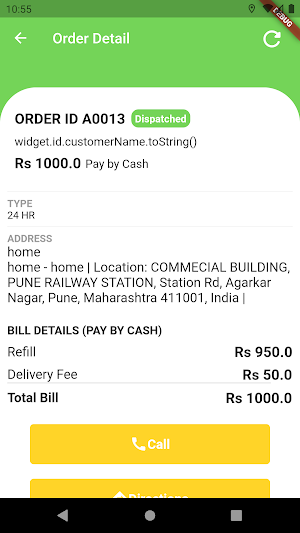 Pulzy Delivery Screenshot 1