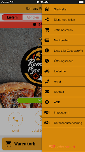 Roman's Pizza Express Screenshot 2