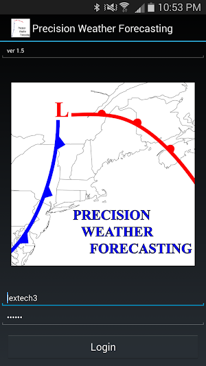 Precision Weather Forecasting Screenshot 0